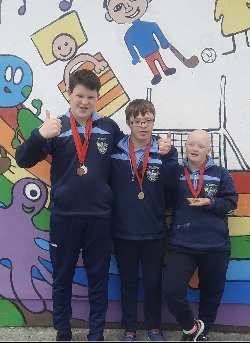 Congratulations to Colm, Luke and Lucy on winning gold, silver and bronze medals at the Special Olympics Advancement Competition held in Cork recently 🌟