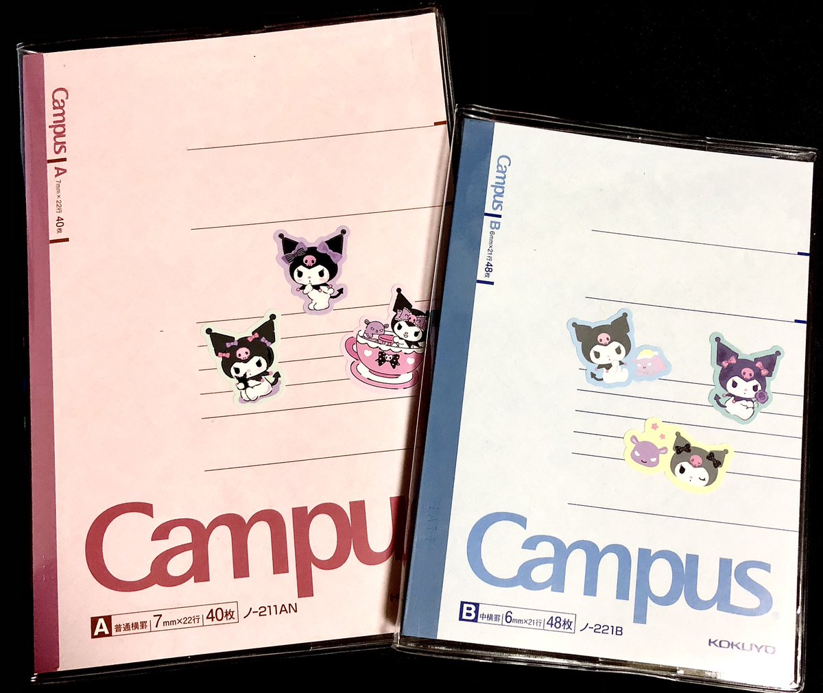 Campusのクリアノートカバー
良いものですね
