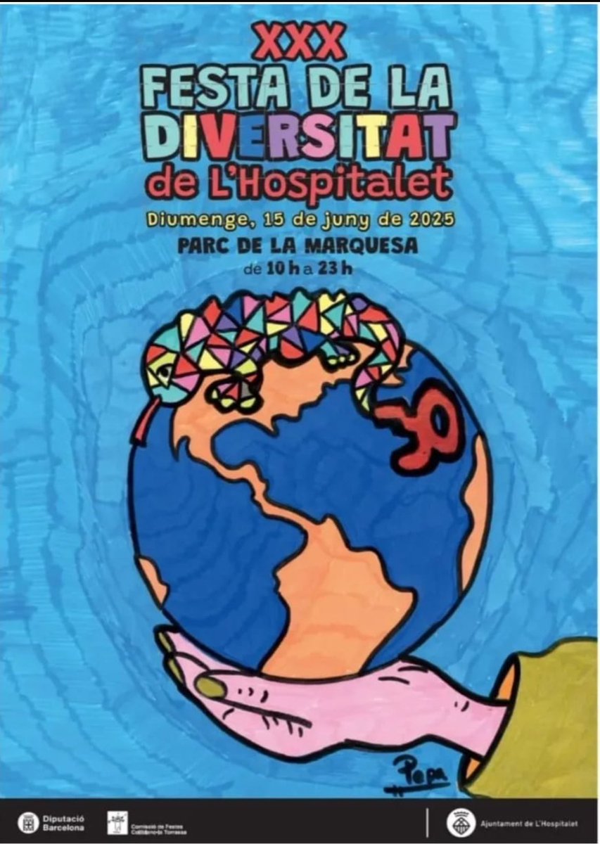 Torrassa12CA's tweet photo. Us esperem a la Festa de la Diversitat !Veniu a dibuixar Collblanc-La Torrrassa al Parc de la Marquesa #FestaDiversitat #ConcursCòmicDibuixD2 #CollblancLaTorrassa https://t.co/WLQkq64SgR