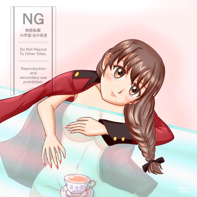 遅ればせながらルクリリさんの誕生日(6/11)の新規絵ですやよ～ #ルクリリ生誕祭2025