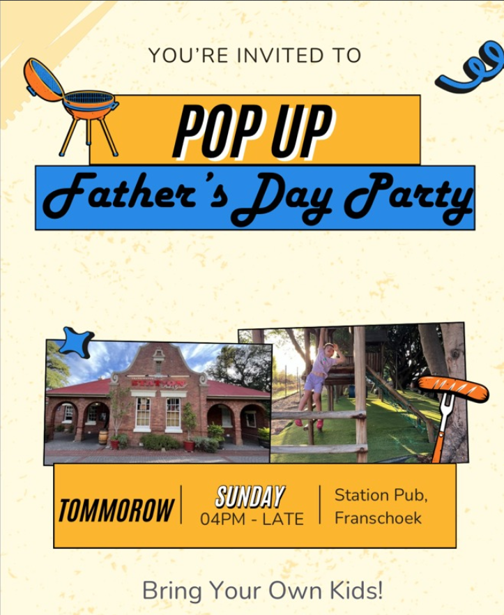 GerryAab's tweet photo. Happy Father's Day!
HubTropolis is sponsoring this party in South Africa today.
Pictures to follow.
If you would like to host a Father's Day Party in your region in 2026, please apply for a collaboration sponsorship early. https://t.co/Je4f6Fb76w