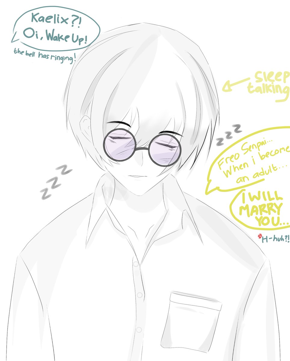 kfr high school au? :>

#kaefuri #カエフリー