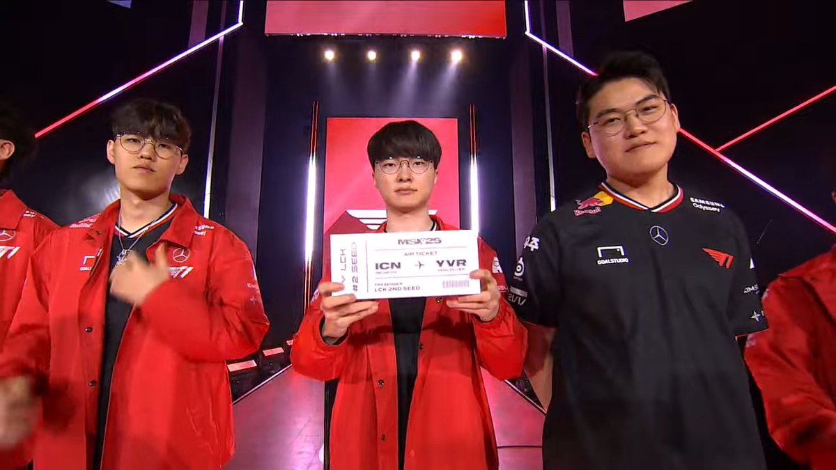 Death,
Taxes,
T1 at MSI

Welcome to #MSI2025 for 4th times in a row, <a href="/T1LoL/">T1 LoL</a>!