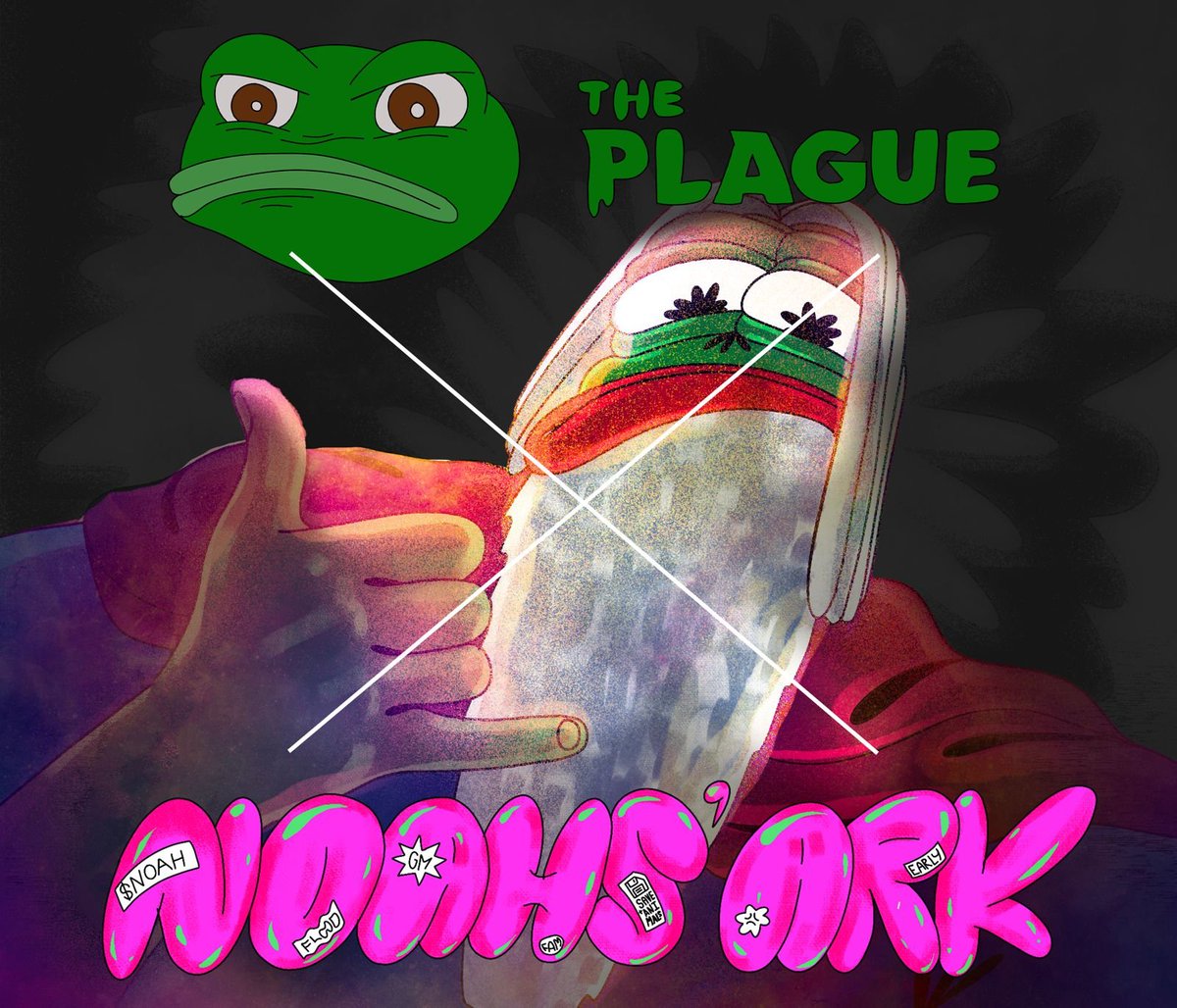 📢 NOAHS’ ARK x THE PLAGUE 📢

Welcome aboard NOAHS’ ARK, <a href="/ThePlagueNFT/">The Plague Of Frogs 🐸</a> 
community! 🐸

*RT &amp; Say Welcome! 👇