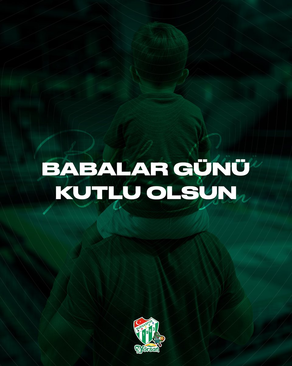 Ailesi için fedakârca çalışan, geleceğe ışık tutan, sevgi ve sorumlulukla büyüten tüm babalarımızın Babalar Günü’nü kutluyoruz.