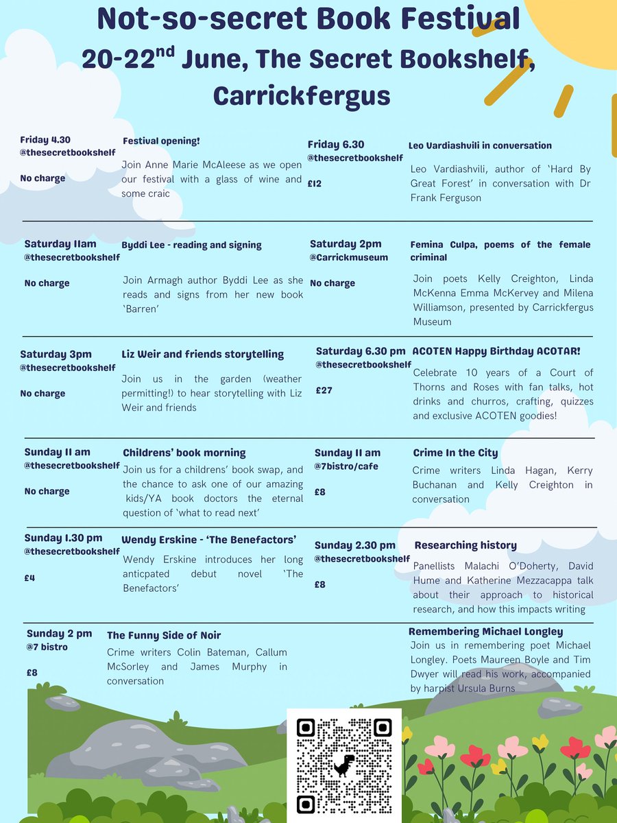 We’ll be right in the middle of this next week! The weather is set fair, the yarn bombing is ready to go. Spaces are limited though eventbrite.ie/o/the-secret-b…