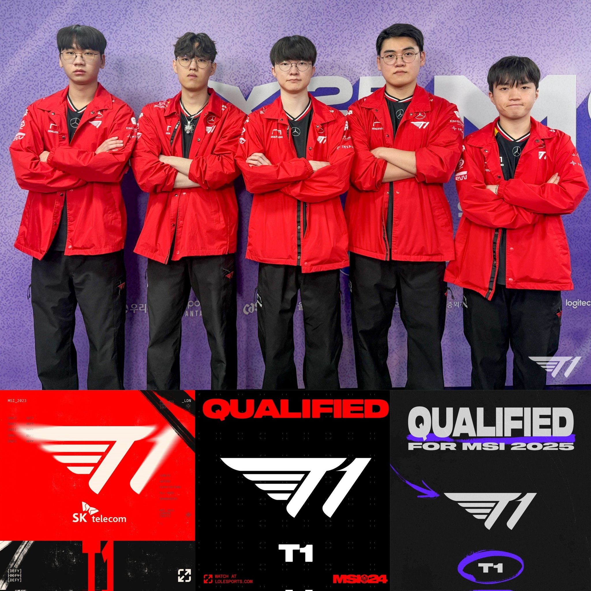 スポーツ選手 Still T1 Doran Oner Faker Gumayusi Keria 𝐓𝐡𝐢𝐬 𝐢𝐬 𝐎𝐮𝐫 𝐓𝐞𝐚𝐦 𝟏 “ 𝑯𝑱𝑭𝑮𝑲 “ ❤️‍🔥 T125