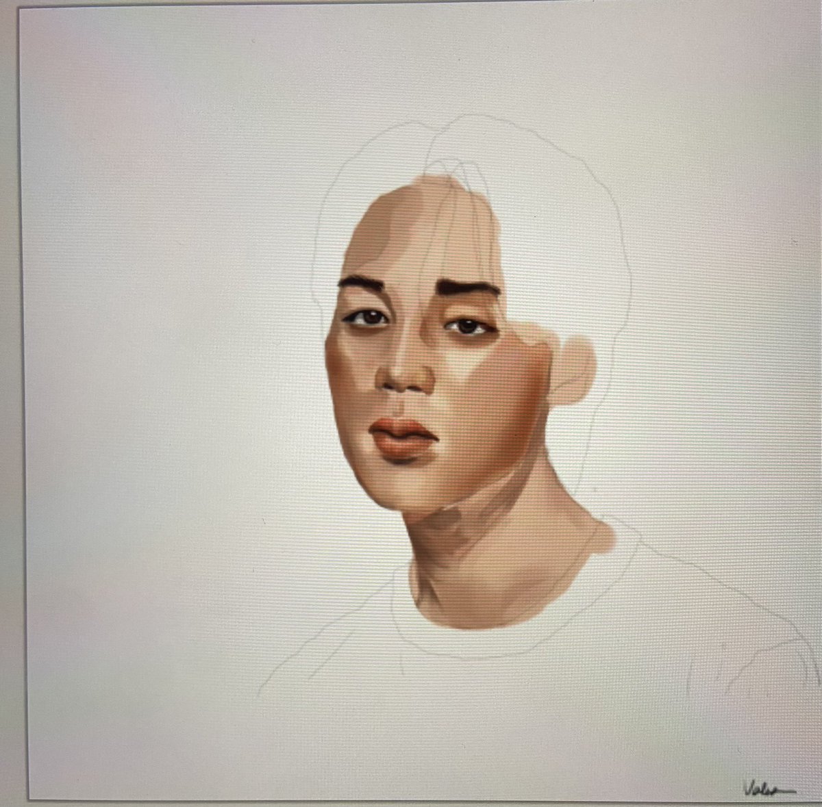 lovebtsfanarmy1's tweet photo. Hi everyone 🥰🥰💕 

This is my new drawing in progress, it took me three hours but it still needs a lot of time to be completed but I hope you like it 🥰🥰 

Also I tried a new technique and it’s interesting so far 🥰💕 

#bts #btsdrawing #btsjimin #digitaldrawing https://t.co/mxjmA3DlP1