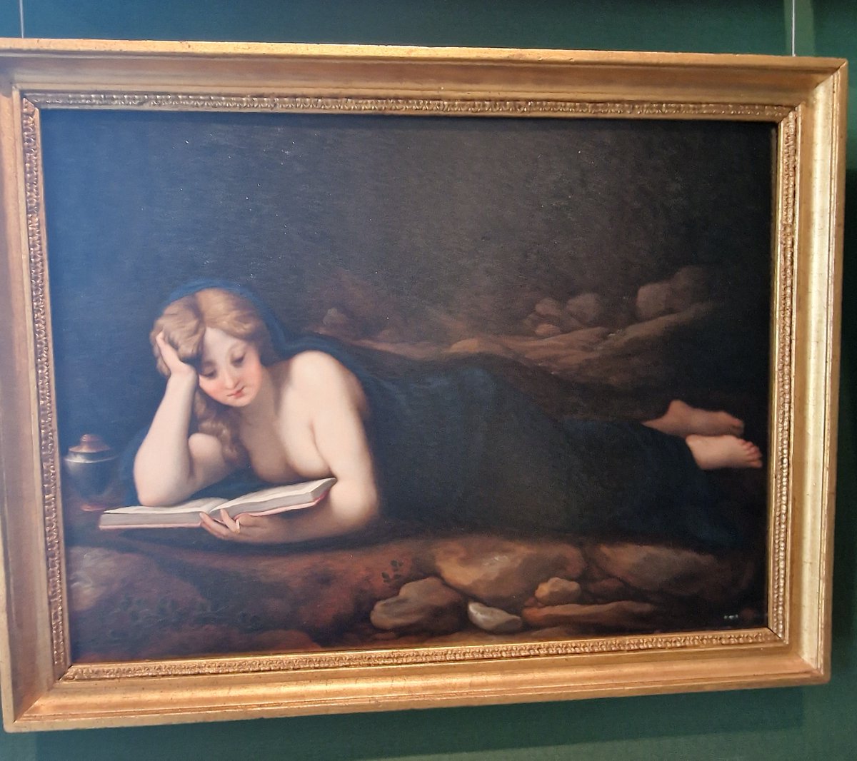 Buenos días. Planes para el domingo.

Magdalena leyendo. Copia de Correggio.