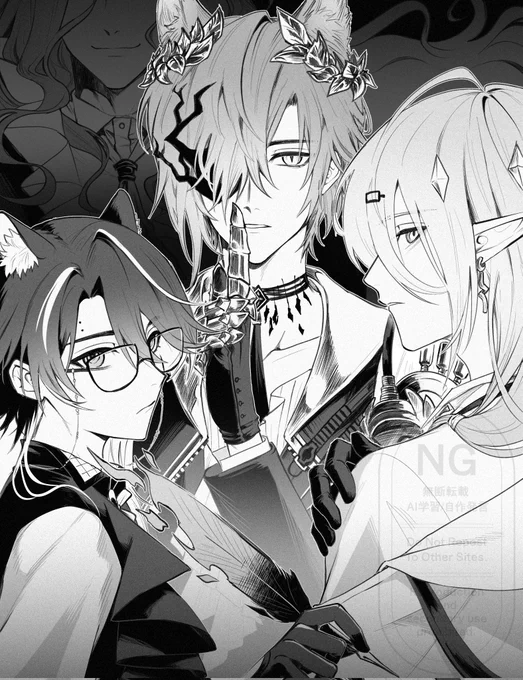 The Crimson Troupe 🎭

#Arknights 