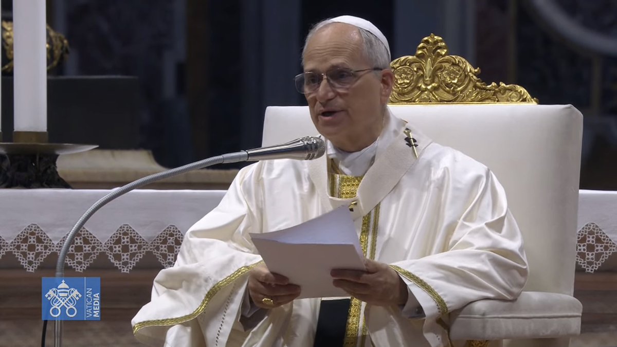 Pope Leo XIV at Mass on Trinity Sunday for the Jubilee of Sport says: “Just as no one is born a champion, also no one is born a saint. It is daily training and love that brings us closer to final victory.”