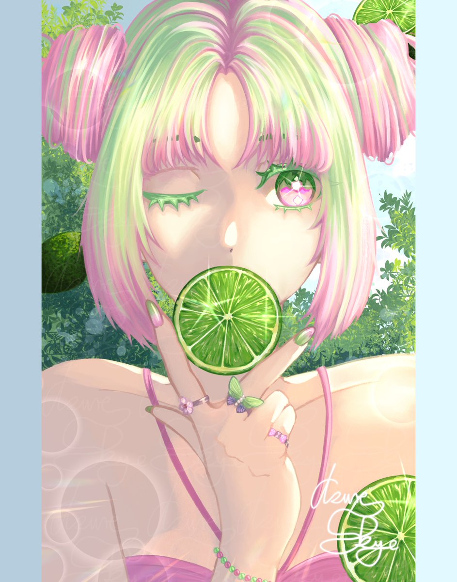 AzureSkyeArt's tweet photo. πβπ©school is finally over, so I'm drawing a SUMMER-THEMED ILLUSTRATION!
Speedpaint: https://t.co/aZ989DouA9
#art #digitalart #drawing #illustration #artwork #illustration #clipstudiopaint #ocdrawing #summer #summerart #lime #limedrawing #cute #cutegirl #cuteart #foodart https://t.co/sEbtCJVJaN