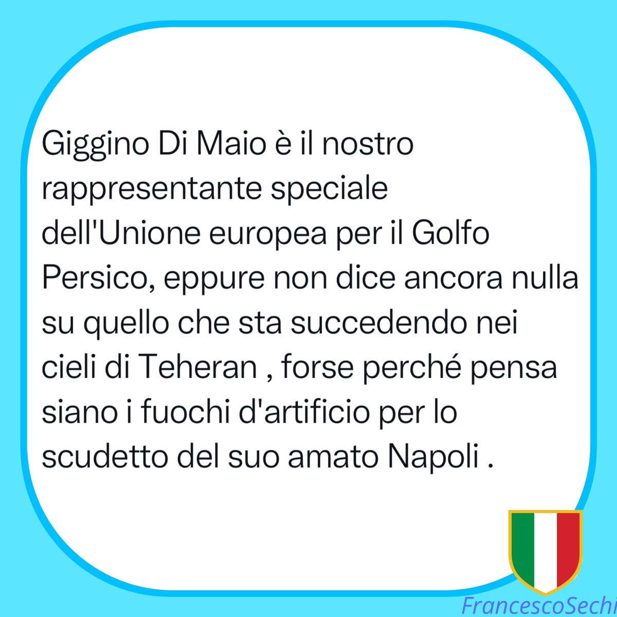 Francesco Sechi (@iofrase) on Twitter photo 