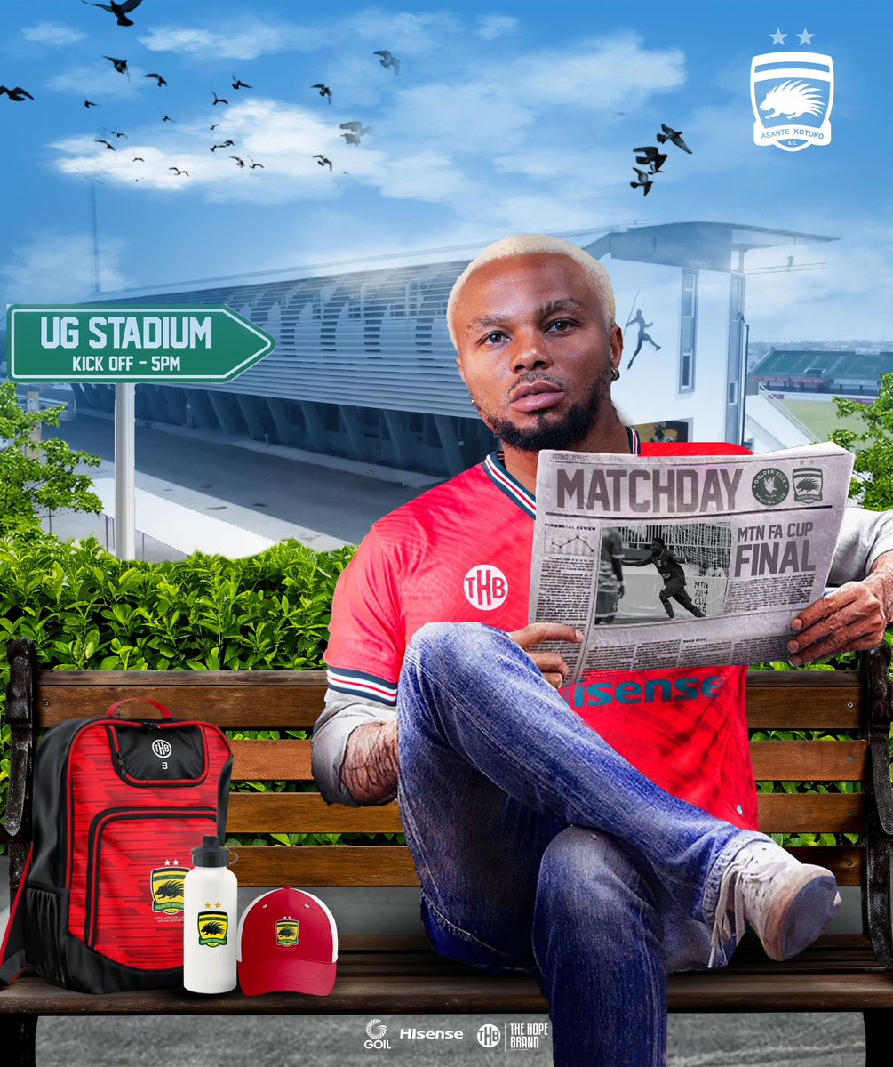 AsanteKotoko_SC's tweet image. IT’S MATCHDAY 

#FACUPFINAL 
#AKSC #Fabucensus #Kotoko4All