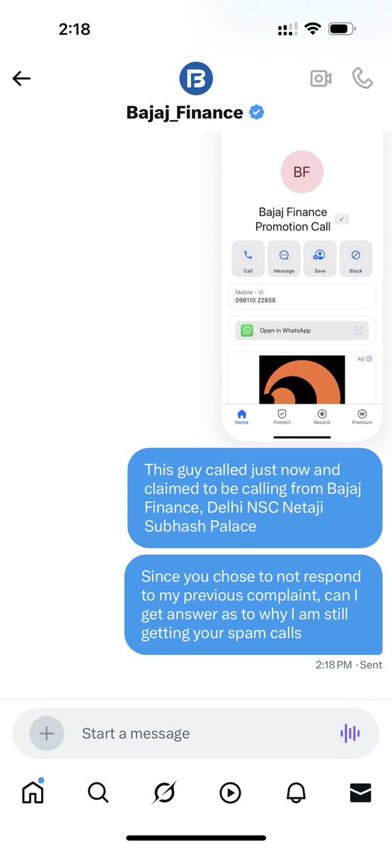 You choose not to respond to me
