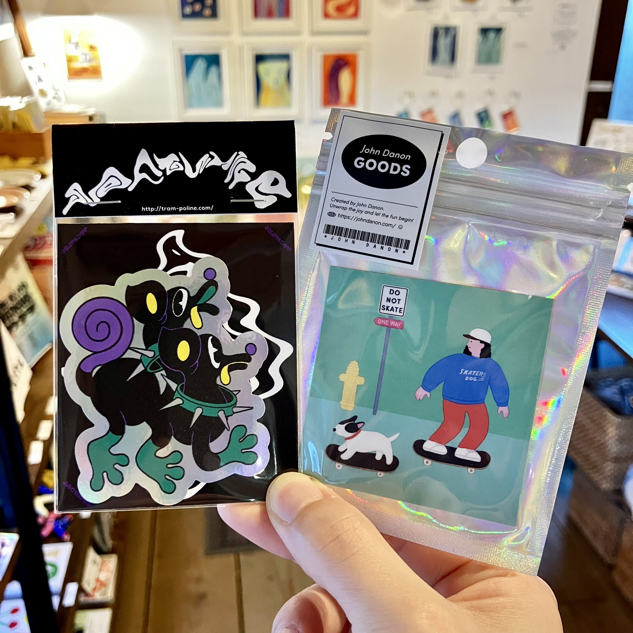 7gallery オンラインショップにてTRAMPOLINEさんの作品販売が