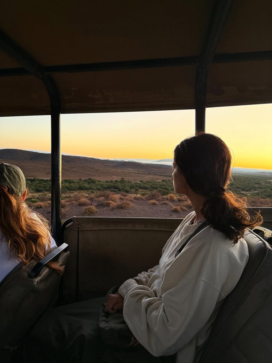 New pictures of Anya Chalotra in South Africa earlier this year 🖤
