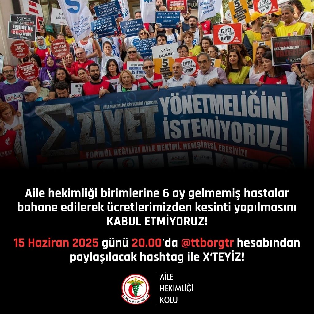 #EZİYETYÖNETMELİĞİ 'ni kabul etmedik, etmiyoruz.
SORUMLULARIN İSTİFASINI BEKLİYORUZ!