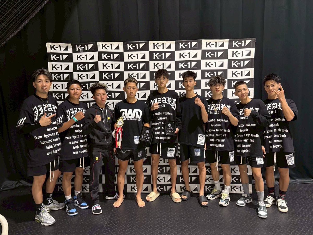 k1甲子園西日本予選優勝しました🥇

9月ベルトまきます！
応援ありがとうございました！！