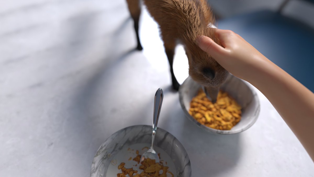 Megan - How dare you touch my low quality fur which is easier to render and doesn't cause the PC of the poor dev to crash everytime he attempts to switch into iray render mode on his absolutely mega giga maxed out machine he bought not understanding that daz3d is a low quality...