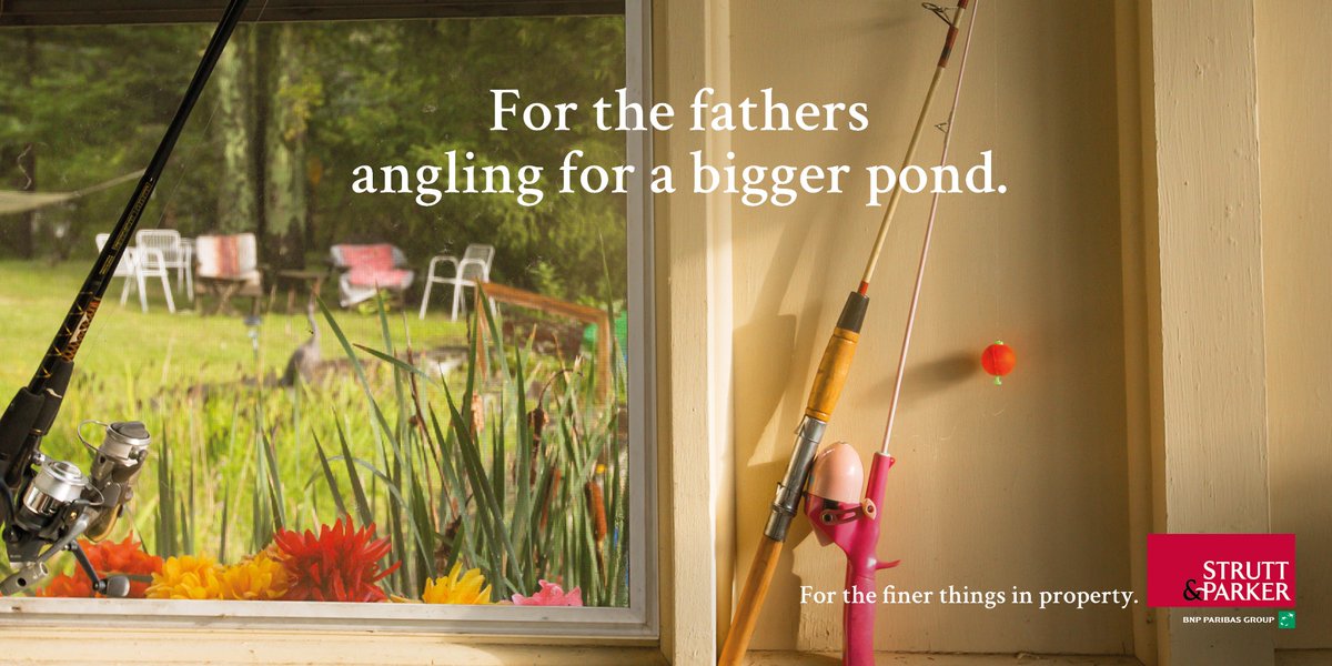 From country houses with boot rooms large enough to hang up your waders, to cosy cottages with riverside gardens; discover the finest homes and estates for sale with Strutt &amp; Parker this Father's Day.