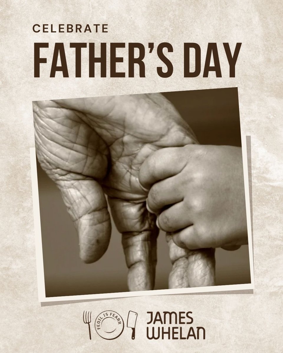 Here’s to the dads, grandads, stepdads, and all the father figures who inspire us daily. Happy Father’s Day – may your plate be full and your steak served rare (just how you like it).

#JamesWhelanButchers #HappyFathersDay #SteakForDad #ButchersChoice