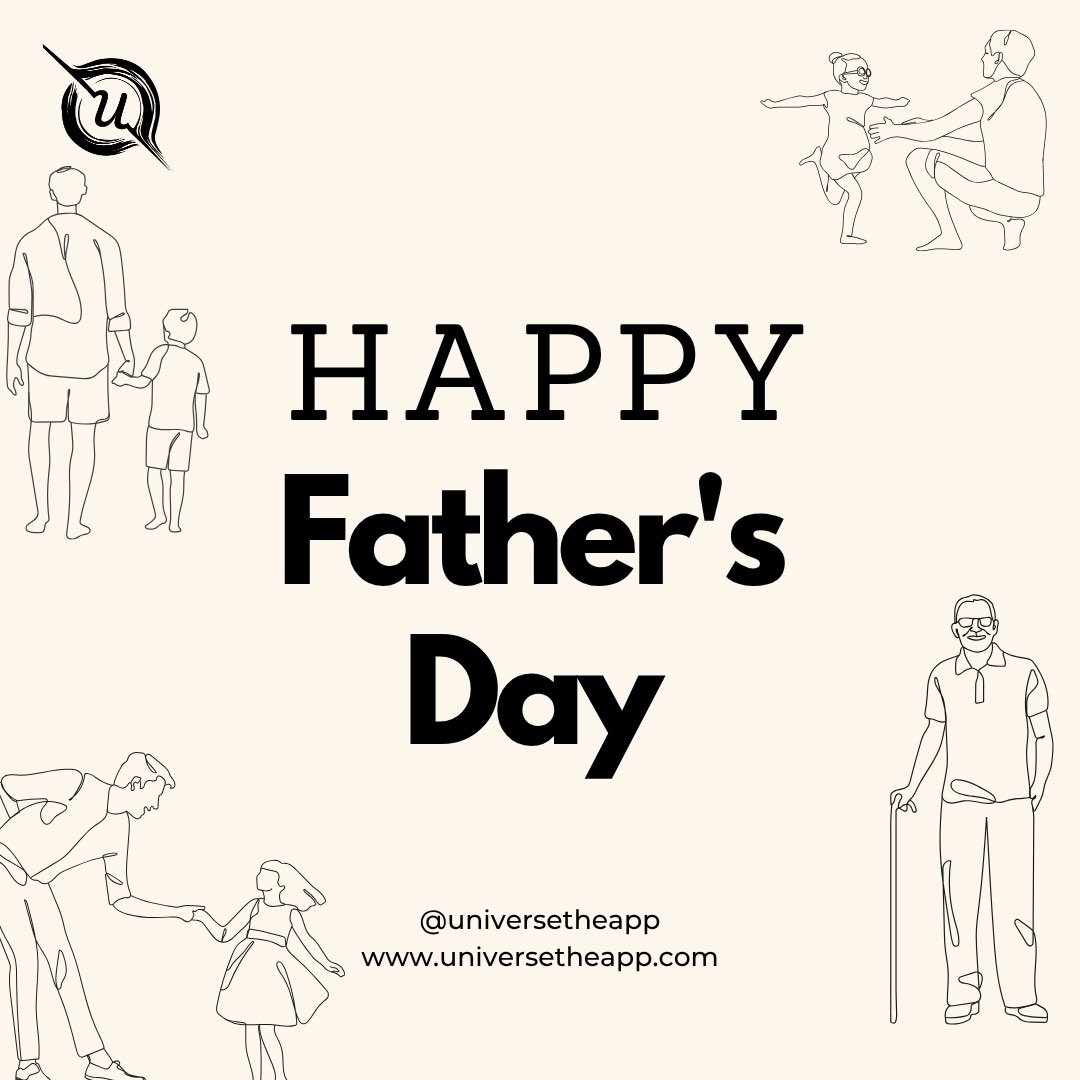 UniVerseTheApp's tweet photo. Varlığıyla ilham veren, sevgisiyle güç katan tüm babaların ve baba figürlerinin Babalar Günü kutlu olsun.
~
Happy Father’s Day to all the fathers and father figures who inspire us with their presence and empower us with their love. https://t.co/lMKr5WM4Br