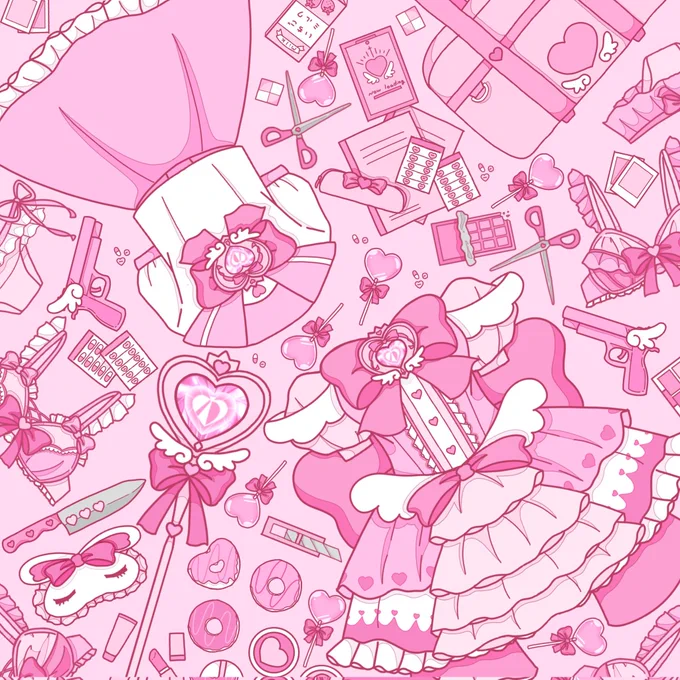夢のあと #イラスト #illustration