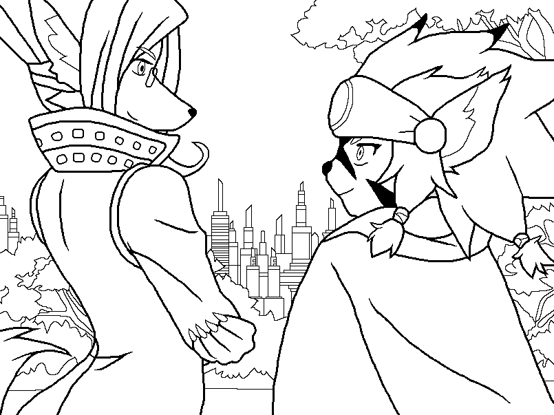 Here another it Working on my Second Fanart. Beluga &amp; Merveille 'WIP'
#solatorobo #littletailbronx