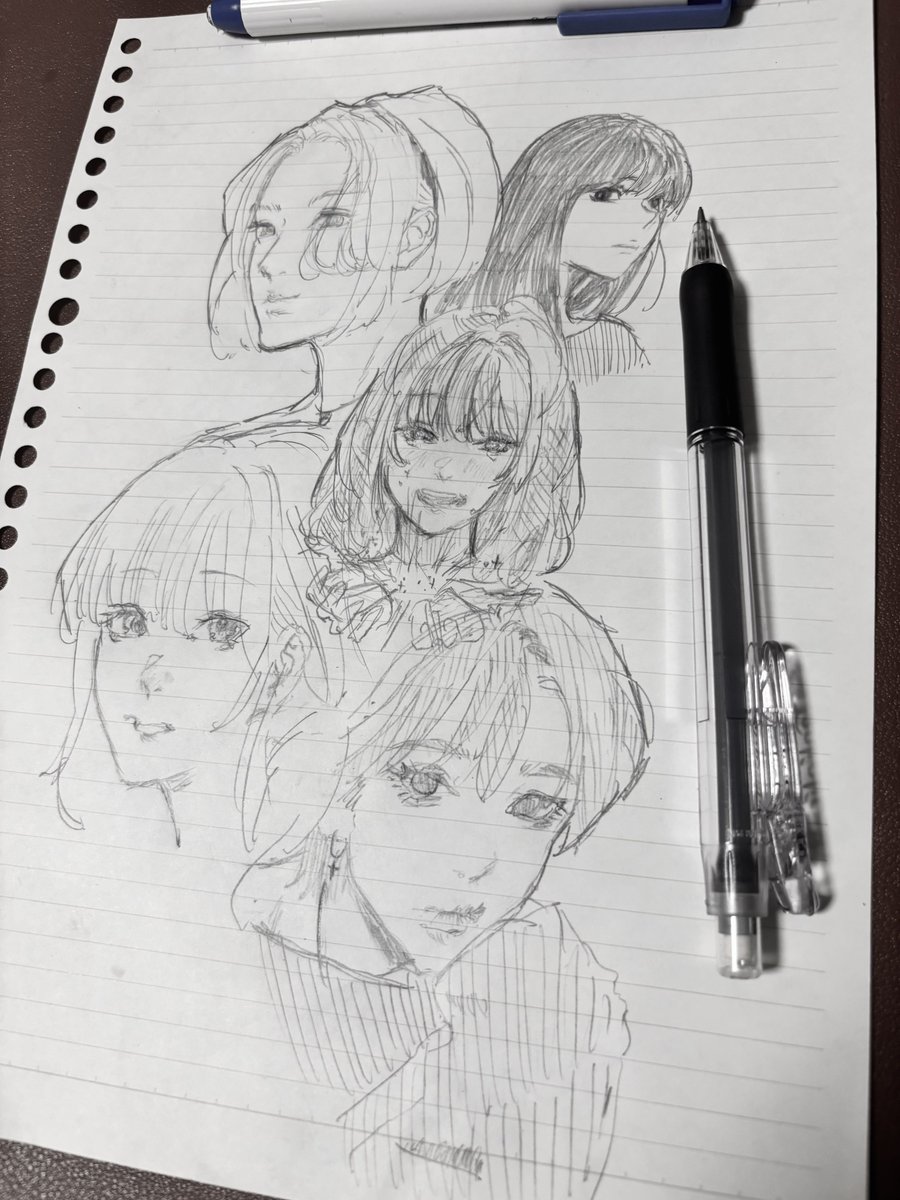 ごちゃまぜ模写😅 