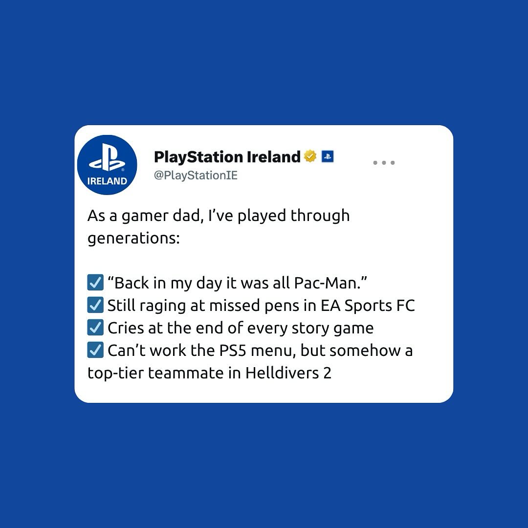 Happy Father’s Day to all the gamer dads out there 👨