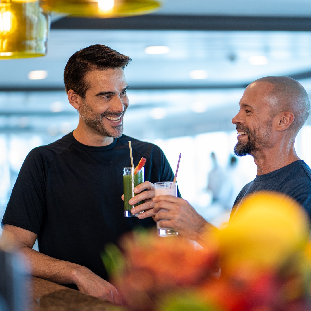 Did you know we have a smoothie bar at Windows Cafe?

Start your day strong with smoothies and wellness shots made from fresh, seasonal ingredients. They're perfect to fuel your morning and energize your adventures! 🍓🥬✨ 

#Azamara #MoreToSea