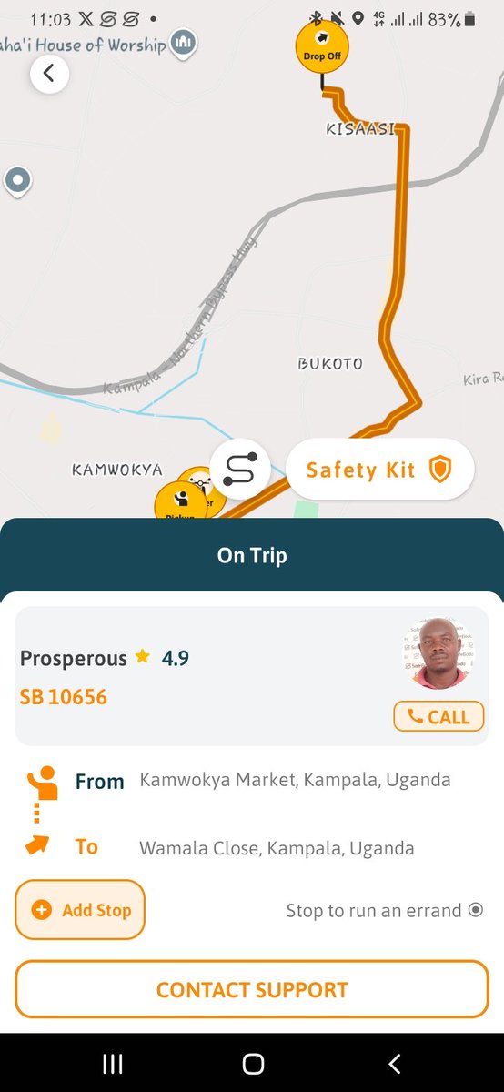 Before the journey , wondering if I shall reach 🤔 🤔.  The journey looking long. #HelmetSafety #SundayVibes #RideSafe"
#YambalaHelmetYo #SafeBodaAt10
Courtesy of <a href="/SafeBoda/">SafeBoda</a>