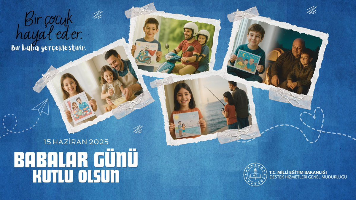 Evlatlarına hayatı öğreten, her adımda sevgisiyle destek olan ve güçlü duruşuyla ilham veren tüm babalarımızın  Babalar Günü kutlu olsun. 💐

<a href="/tcmeb/">Millî Eğitim Bakanlığı</a> <a href="/Yusuf__Tekin/">Yusuf Tekin</a> <a href="/omurfatih/">Ömür Fatih Karakullukçu</a>