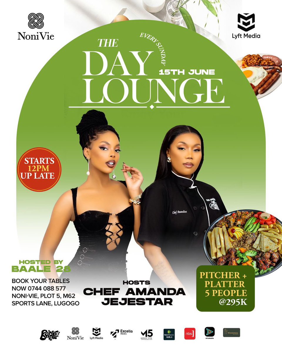 Feel like Brunch?

We've kak off✈️🌚
#TheDayBrunch <a href="/NonivieK/">Nonivie Club & Lounge</a>