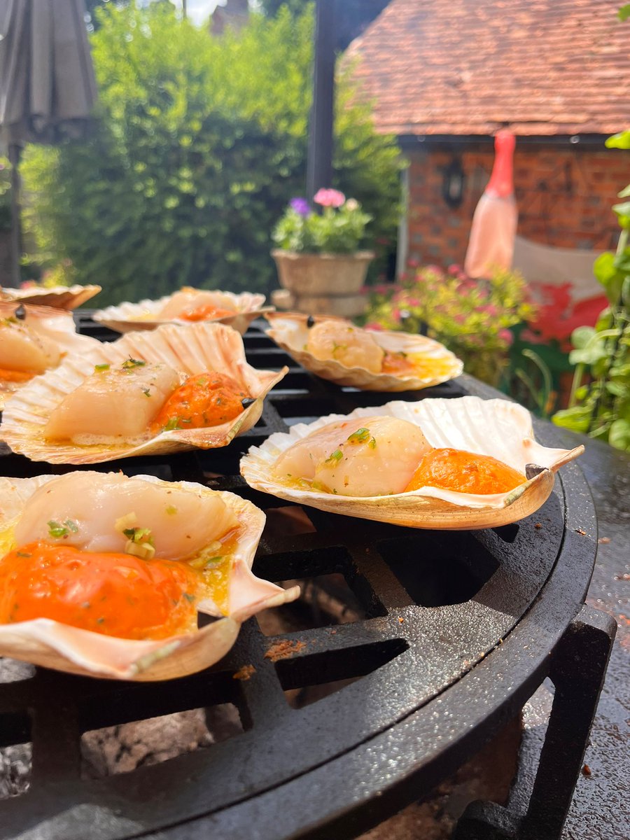 Roger Jones (@littlebedwyn) on Twitter photo For those of you who are not keen on scallop roe here is a quick way to enhance the experience- blend the raw roe from a Orkney Diver Caught Scallop with butter and Thai spices and pipe back into the shell then grill - great matched to <a href="/lismorewine/">Samantha O'Keefe</a> Age of Grace Viognier <a href="/hnwines/">Hallgarten & Novum Wines</a> For those of you who are not keen on scallop roe here is a quick way to enhance the experience- blend the raw roe from a Orkney Diver Caught Scallop with butter and Thai spices and pipe back into the shell then grill - great matched to <a href="/lismorewine/">Samantha O'Keefe</a> Age of Grace Viognier <a href="/hnwines/">Hallgarten & Novum Wines</a>