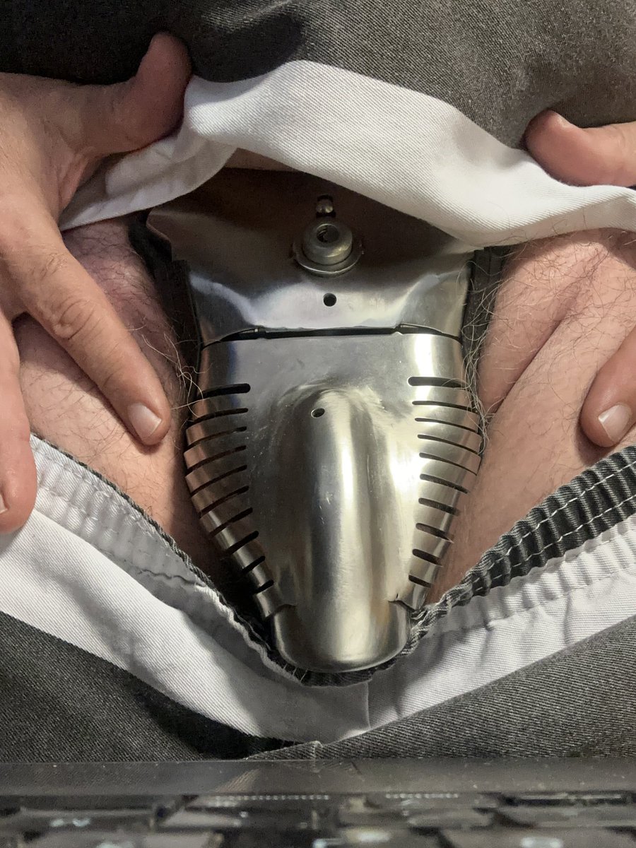 Morning came. Or at least I think it did—there’s no real sense of time in here. Just the soft hum of routine. Same striped uniform. Same silence. Same Carrara belt, locked and firm, unmoved since the moment it was closed.