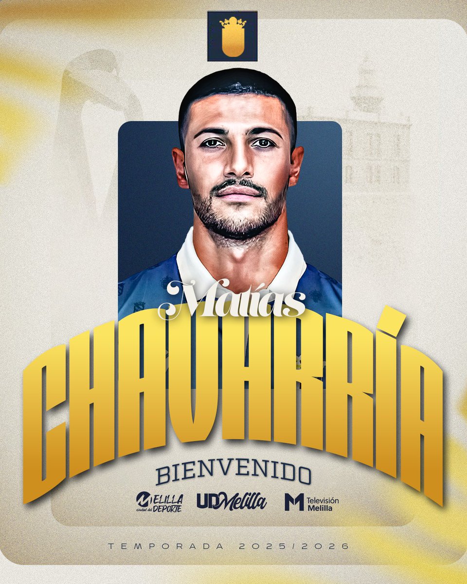 💣 𝐅𝐈𝐂𝐇𝐀𝐉𝐄

Chavarría, dinamita para la delantera azulina.

¡Bienvenido <a href="/matichavarria9/">Matias Chavarria</a> ! 🙌🏻💙

ℹ️ udmelilla.es/chavarria-dina…

#BienvenidoChavarría #Recuperar