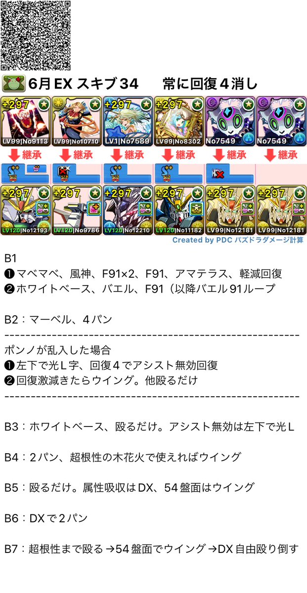 6月のEXラッシュ】 F91PTで安定クリアです！魔法石25個回収にお役立て