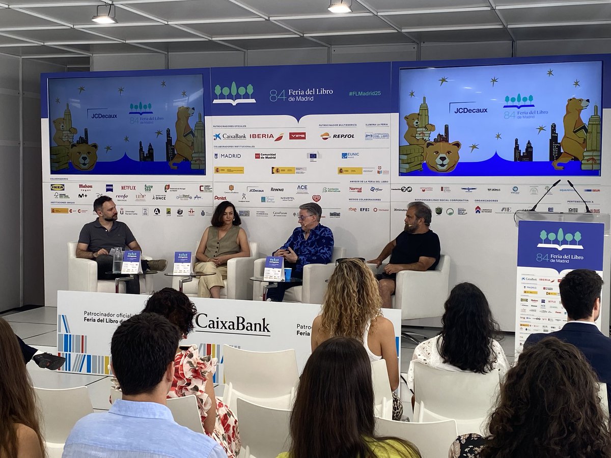 📚✨ Creando entre líneas: cuando la literatura y la publicidad se encuentran.

Creativos de ambos mundos nos cuentan cómo la narrativa literaria enriquece el pensamiento publicitario y cómo la publicidad también influye en la escritura.

📍Pabellón CaixaBank.