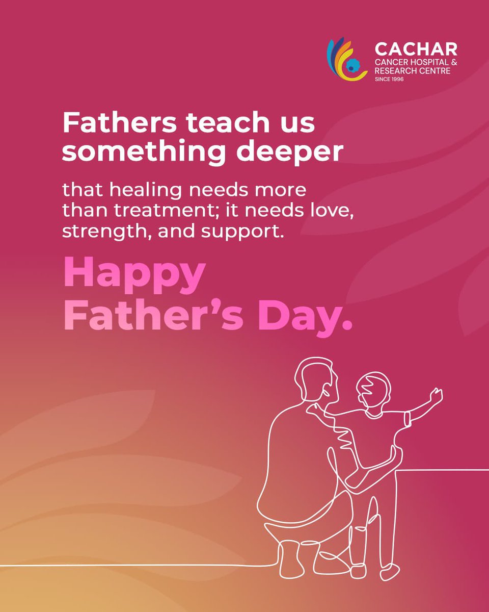 CCHRCCancerCare's tweet image. In our hospital, strength isn’t just in medicine but in fathers’ quiet resilience. This Father’s Day, we honour care that goes beyond the cure.
#FathersDay #CCHRC #HealingWithHeart #CareBeyondMedicine #CancerCare #HolisticCancerCare