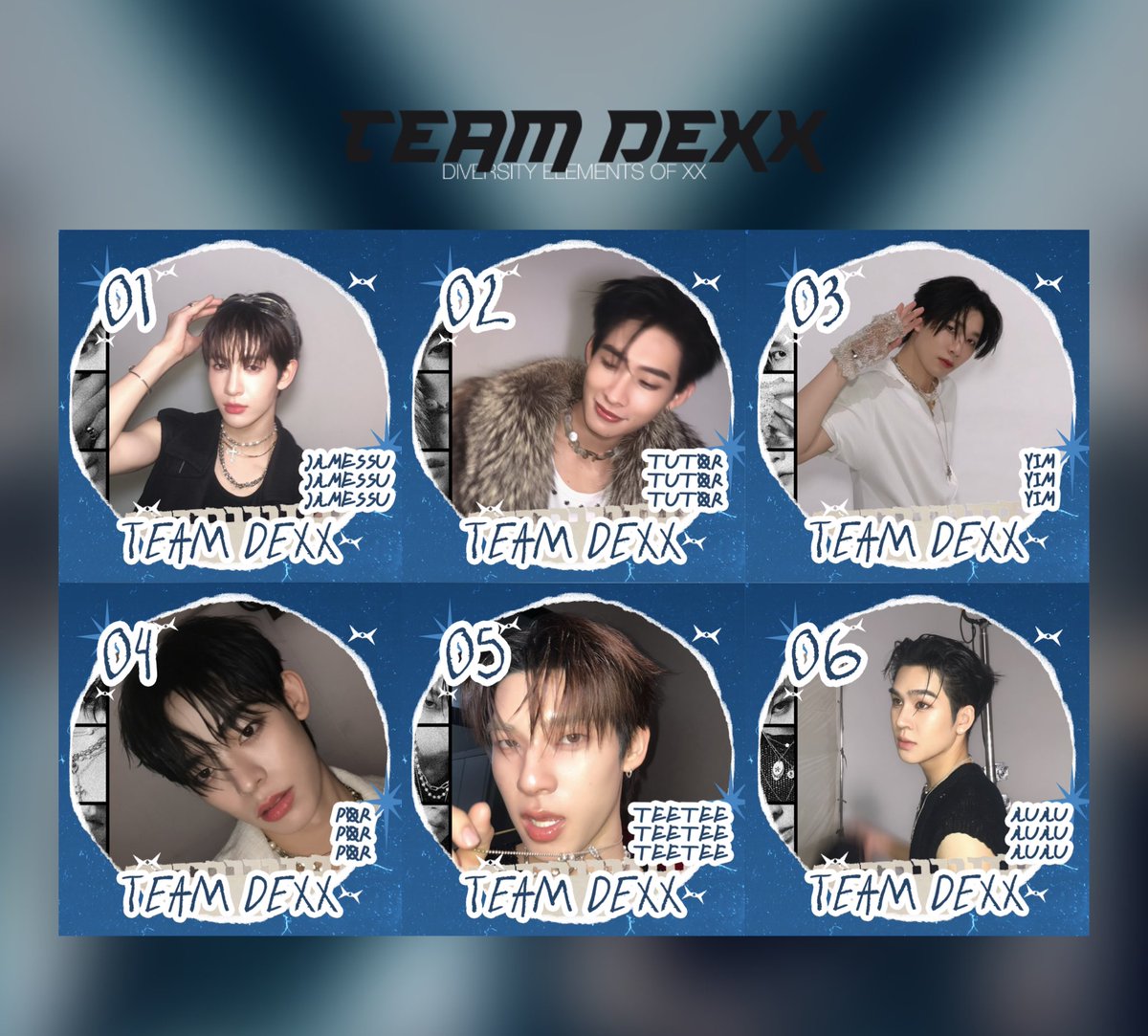 [dexx’s debut support] hello, team dexx! i made simple twibbon frames ...