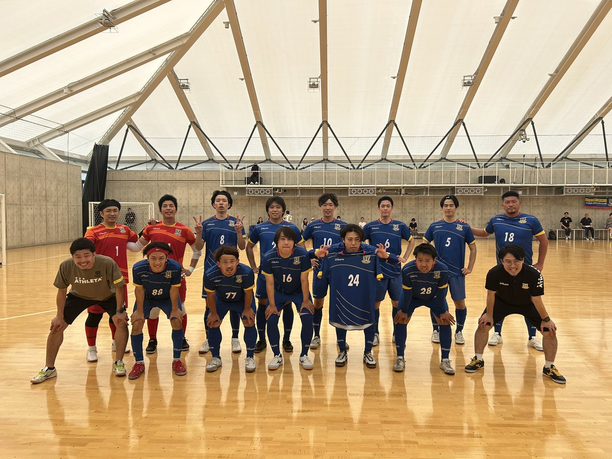 【フットサルTOP】
🏆CFL1 第5節
📅6月15日(日)
🆚TOMMY/uLA.Sta FUTSAL
🏟️夢フィールド

第1P 2-1
第2P 0-1
TOTAL 2-2

得点者
浅賀、安田

今シーズン初の引き分けとなってしまいました。
応援ありがとうございました！

#千葉県フットサルリーグ1部
#千葉SC
#千葉サッカークラブ