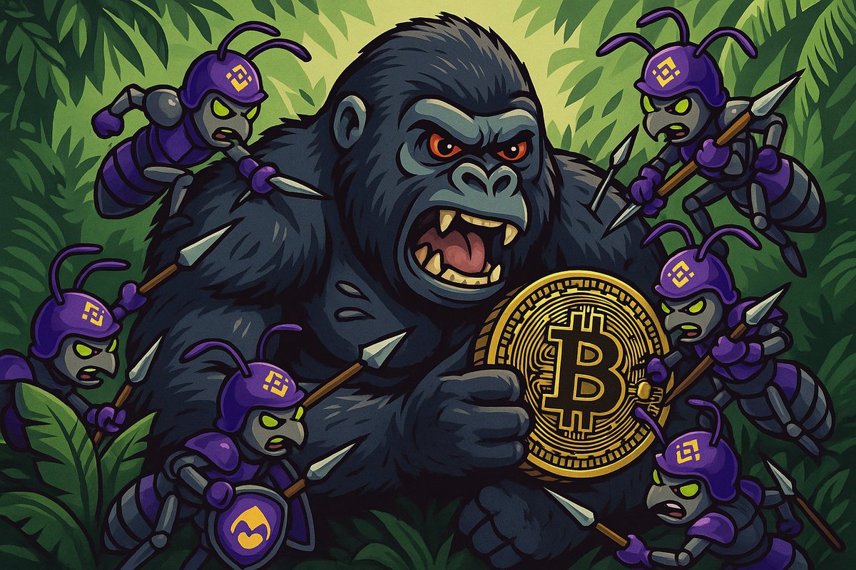 ANTS_coin's tweet photo. 蚂蚁军团正在抢夺BTC https://t.co/bCL5zrHShs