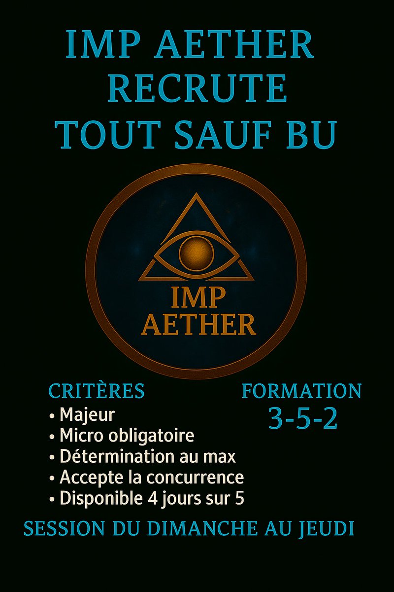 ImP Aether (@imp_aether) on Twitter photo RT APPRÉCIÉ !!
Venir en mp si intéressé.
<a href="/ImpactFootball4/">Impact Football</a> <a href="/Edison_ksss/">BLK II EDII</a> <a href="/srtmesah/">ImP Bastoni</a> <a href="/ImP_qTsukii/">ImP_qTsukii</a> <a href="/ImPeSport_/">ImP eSport</a> RT APPRÉCIÉ !!
Venir en mp si intéressé.
<a href="/ImpactFootball4/">Impact Football</a> <a href="/Edison_ksss/">BLK II EDII</a> <a href="/srtmesah/">ImP Bastoni</a> <a href="/ImP_qTsukii/">ImP_qTsukii</a> <a href="/ImPeSport_/">ImP eSport</a>