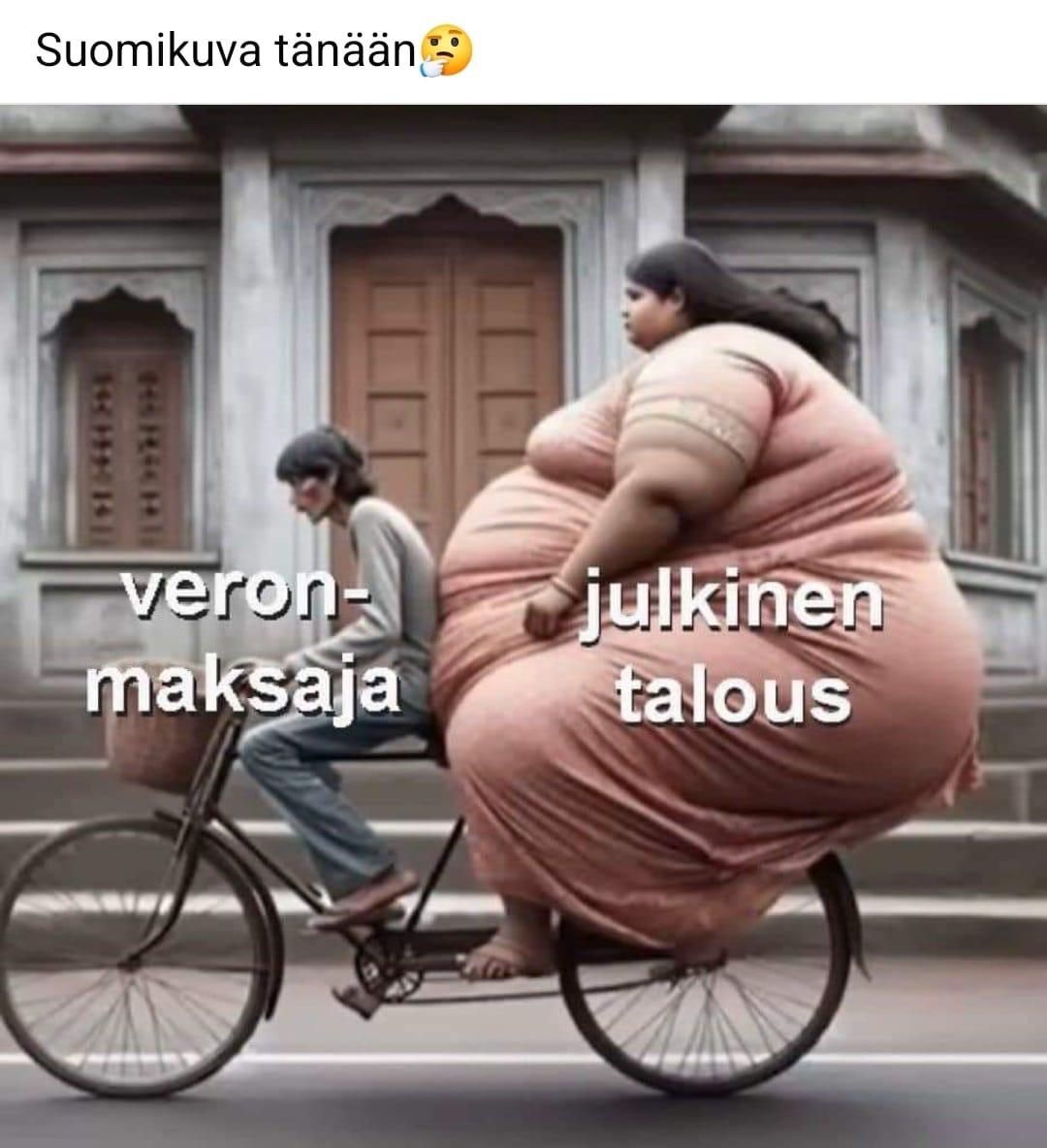 <a href="/SuominenJyrki/">Jyrki Suominen</a> <a href="/kokoomus/">Kokoomus</a>  <a href="/PetteriOrpo/">Petteri Orpo</a>  kuinka kauan luulette, että velkahanat pysyvät vielä auki?
Yksityisen sektorin veronmaksajat olettekin jo puristaneet kuiviin