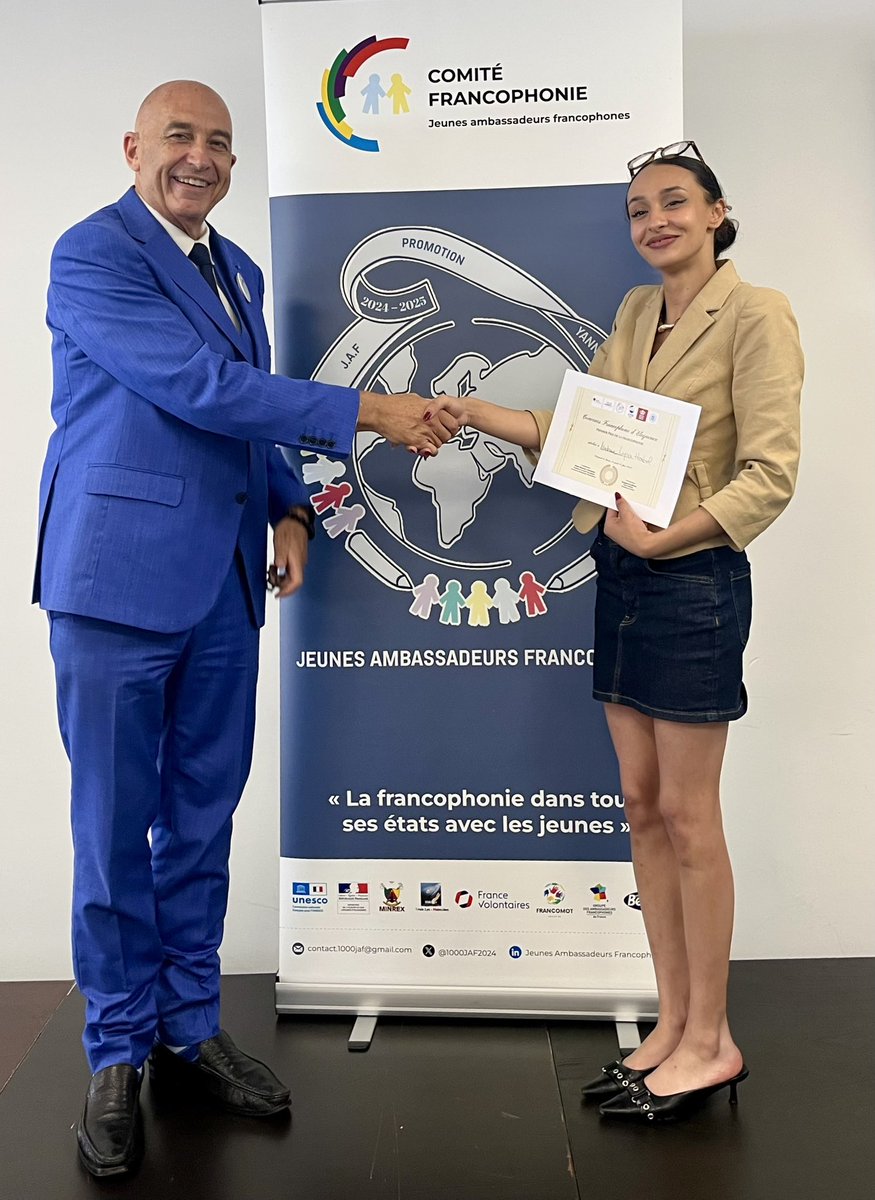 L’AFAL et son président Jacques Godfrain sont très heureux d’avoir accompagné Jean Daniel Sylla, jeune ambassadeur francophone #JAF qu’ils  parrainent, dans la très réussie 2e édition annuelle de son concours francophone d’éloquence ce 14 juin à #Monaco. 
Bravo aux lauréats !