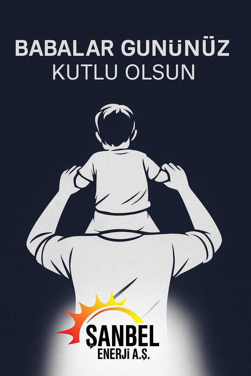 Hayatımıza değer katan, ailesi için fedakârca emek veren *tüm babalarımızın ve baba adaylarımızın* Babalar Günü’nü en içten dileklerimizle kutluyorum.

Geleceğimizi şekillendiren, sevgiyle yön veren tüm babalarımıza sağlık, huzur ve mutluluk dolu bir ömür dilerim.