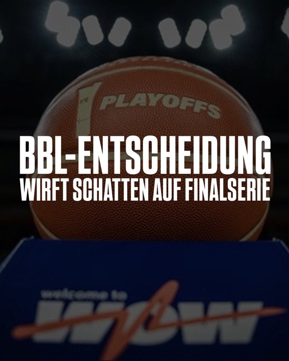 ratiopharmulm's tweet photo. 𝘽𝘽𝙇-𝙀𝙣𝙩𝙨𝙘𝙝𝙚𝙞𝙙𝙪𝙣𝙜 𝙬𝙞𝙧𝙛𝙩 𝙎𝙘𝙝𝙖𝙩𝙩𝙚𝙣 𝙖𝙪𝙛 𝙁𝙞𝙣𝙖𝙡𝙨𝙚𝙧𝙞𝙚

Die easycreditbbl hat einen Antrag auf Anpassung des Spielplans für die Finalrunde um die Deutsche Meisterschaft endgültig abgelehnt. 

Zum kompletten Webartikel 👉 https://t.co/6nCX0tdx0B https://t.co/lbVHsd6kgn