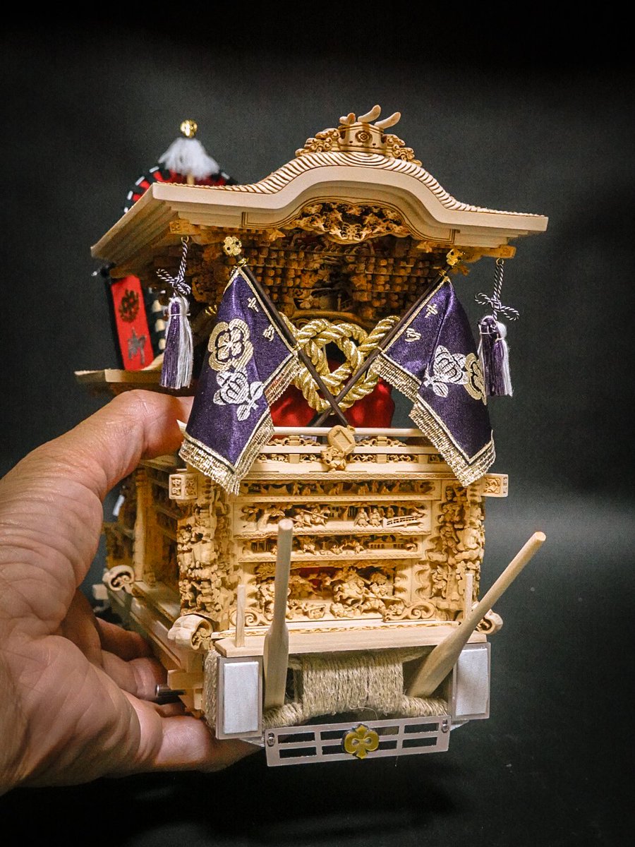 #美術品　名人朱印名入り豪快力強い特大毛筆アクリル額岸和田だんじり地車喧嘩祭 GteX-a3aMAAYGzr.jpg